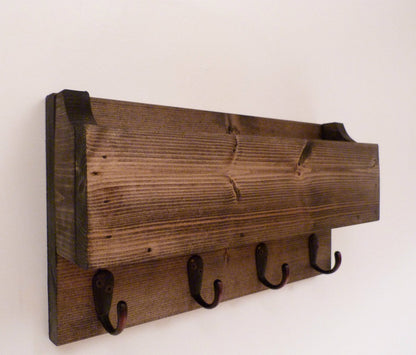 Mail Organizer Wall | Entryway Organizer | Key Rack | Key Holder | Rustic Key Rack | Mail and Key Holder | Mail and Key Organizer