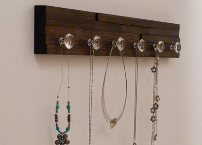24 inches/6 knobs Jewelry Organizer | Necklace Holder | Bracelet Holder