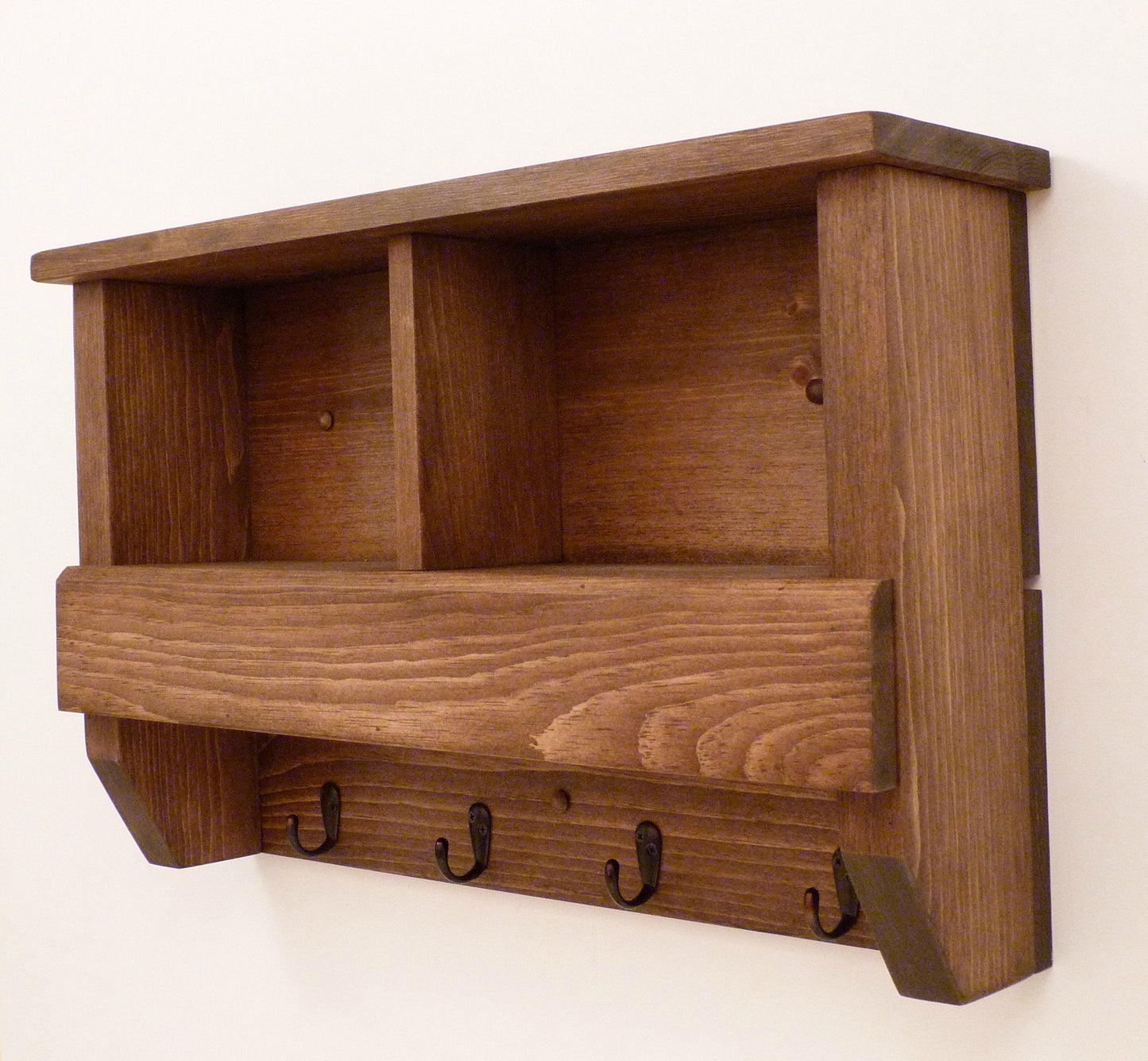 Bathroom Towel Rack | Towel Rack or Coat Rack with Cubbies