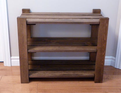 Shoe Rack-3 levels / with length options | Shoe Storage | Shoe Organizer | Shoe Cabinet | Shoe Rack Wood