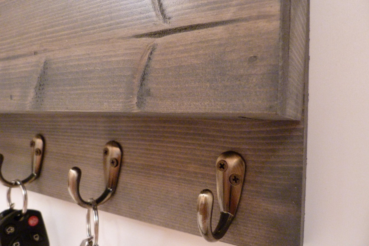 Mail Organizer Wall | Entryway Organizer | Key Rack | Key Holder | Rustic Key Rack | Mail and Key Holder | Mail and Key Organizer