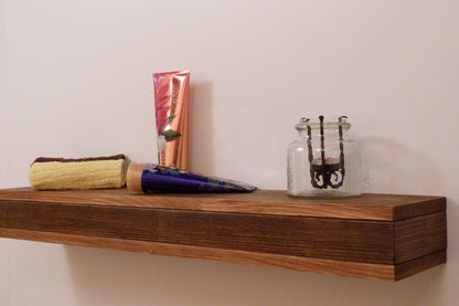 Floating Shelf | Wooden Floating Shelf | Floating Shelves | Bathroom Decor | Ledge Shelf